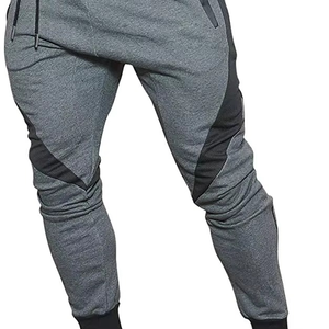 Fleece Custom Wholesale 2021 High Quality 100% Soft Cotton Elastic Waist Casual Canvas Gym Trouser Man - Product Image 2