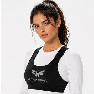 Gilet de sport M Fitness personnalisé OEM unisexe avec suivi GPS, soutien élevé, respirant, col en U, en maille, décoratif, en polyester/nylon - Product Image 1