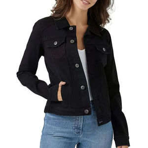Trendy Daily Wear Perfect Windproof Women <b>Denim</b> <b>Jacket</b> wholesale price new arrival high demanding durable Women <b>Denim</b> <b>Jacket</b> - Product Image 1