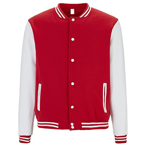 wholesale College Baseball <b>jacket</b> for <b>Men</b> Sports Wears Varsity <b>Jacket</b> Letterman Blank Wool Body and <b>Leather</b> Sleeve <b>Jacket</b> - Product Image 1