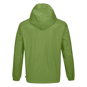 Vestes coupe-vent pour hommes de qualité supérieure, personnalisables, avec fermeture éclair et poches, prix bas, logo personnalisé - Product Image 2
