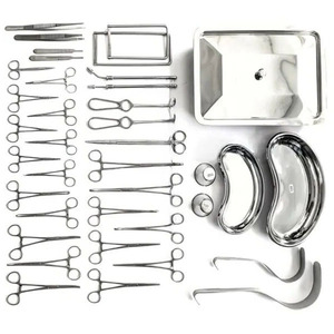 38 Piece Manual Appendectomy Hernia Set Stainless Steel Plastic <b>Instruments</b> for Medical Suture Training Abdominal Surgery - Product Image 5