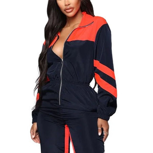 Ensemble coupe-vent court en nylon pour femme, deux pièces, 2026 - Product Image 4