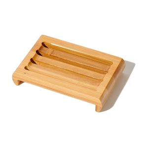 Jabonera Rectangular de Bambú Moderna de Alta Calidad para Hotel y Baño, Gran Venta |   Ecológico, Elegante y Duradero |   Decoración del Hogar UO - Product Image 1