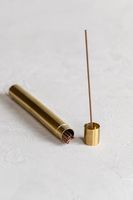 Support d'encens minimaliste en argent fait main, brûleur de bâtonnets, luxe, méditation, décoration d'intérieur, cadeau - Prix de gros