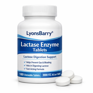 Tabletas de Enzima Lactasa, Suplemento para la Digestión de Lactosa, Fabricante de Marca Privada OEM - Product Image 3