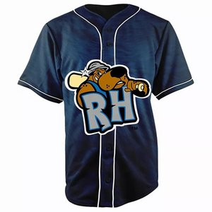 Camiseta de Béisbol Beentrih para Hombre, Negra y Blanca, con Número 23, Impresión Digital, 100% Poliéster, Talla Grande, Corte Regular, Cierre de Botones, para Adultos - Product Image 5
