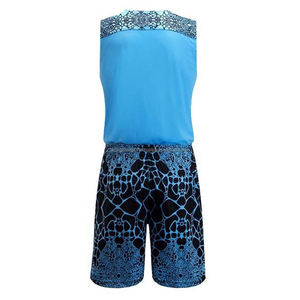 Uniforme de Baloncesto Personalizado con Pantalones, Diseña el Logotipo de tu Equipo, Número, Sublimación, Malla - Product Image 3