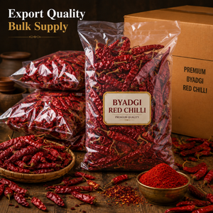 Chiles Rojos Secos Enteros Byadgi |   Chile de Grado Premium para Exportación, Picante Suave, para Salsas y Mezclas de Especias, Color Intenso, Uso Diario - Product Image 4