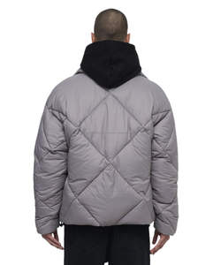 Chaqueta acolchada de invierno de alta calidad para hombre, cortavientos con cuello levantado personalizado, estilo informal de calle alta - Product Image 5