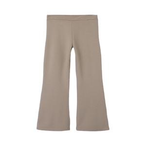 Pantalones de Corte Bootcut para Niñas, Cintura Elástica, Tejido a Cuadros, Suaves y Cómodos, Estilo Flare, para la Escuela y Uso Casual - Product Image 4