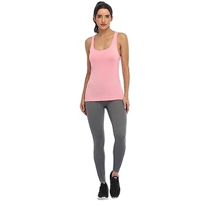 Women's tank <b>Tops</b> Wholesale Custom for Ladies with logo Free Shipping Gym tank <b>Top</b> Women Custom tank <b>Top</b> Women Summer in Bulk - Product Image 5