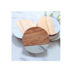 Attractive Price Classic Design Metal Coaster Premium Style Quality Wedding Table Decorative Wooden Coaster for Drinks - Product Image 6