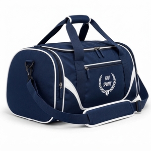 Sac de voyage en tissu durable avec un grand espace de rangement, des poignées robustes et un design conçu pour les voyages, le fitness et le transport quotidien OEM - Product Image 5