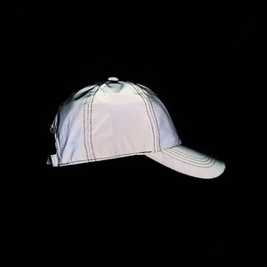 Chapeaux blancs, casquettes de baseball réfléchissantes style hip-hop, chapeaux de protection solaire pour hommes et femmes, adaptés à toutes les saisons - Product Image 5