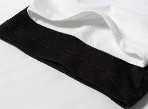 T-shirt en coton 100% de qualité supérieure, logo personnalisé imprimé, design simple et ample pour homme, tissu tricoté - Product Image 4