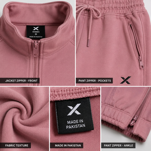 Conjunto Deportivo Completo para Mujer X Sports City, Color Sólido, Ropa Casual de Otoño, Poliéster y Algodón Transpirable, Corte Regular, OEM ODM - Product Image 3