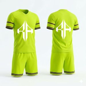 Uniforme de Fútbol Personalizado de Manga Corta para Hombre, 2026, Calidad Premium, Transpirable, Secado Rápido, 100% Poliéster, Logotipo Personalizado, Verano, OEM - Product Image 1