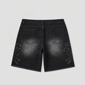 Shorts en jean pour hommes 2025 – Nouvelle collection, qualité supérieure, coupe slim, effet vieilli, uniques et stylés pour festivals et soirées – Service OEM - Product Image 2