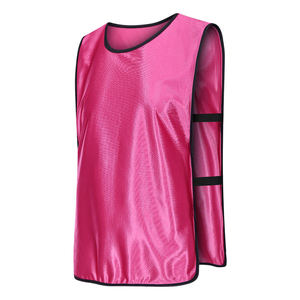 Custom Front Logo Soccer <b>Training</b> <b>Bibs</b> 100% Polyester Mesh Breathable Football Vest for Adult Men - Product Image 3