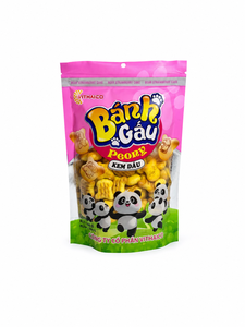 Galletas de Leche con Fresas Crujientes y Dulces en Bolsa, OEM ODM, Populares entre los Niños Asiáticos, Precio de Fábrica, Buscando Distribuidor - Product Image 3