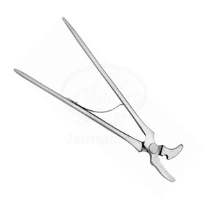 Clavadora de herraduras curva GE con resorte, de acero, 14 pulgadas, reutilizable, acabado satinado, herramienta profesional para herradores - Product Image 4