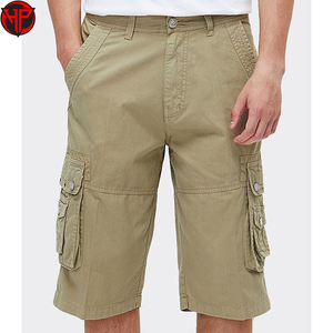 Shorts cargo pour hommes 2026, multi-poches, en tissu de coton, décontractés, utilitaires, pour l'extérieur, qualité supérieure - Product Image 5
