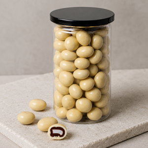 OEM ODM White <b>Chocolate</b> Cover Dragee With Dried Coconut In Custom <b>Chocolate</b> Box For Wholesale Products In Bulk - Product Image 6