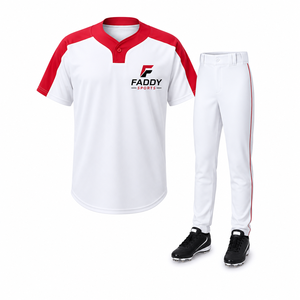 Ensemble d'uniformes de baseball personnalisés par sublimation, séchage rapide, maillot et pantalon de baseball pour équipe, vêtements de sport pour jeunes et adultes, entraînement - Product Image 1