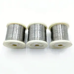 32awg ลวด nichrome 0.2 มม. ni80cr20 เครื่องทําความร้อนไฟฟ้าลวดต้านทานนิกเกิลโครเมี่ยม 80 20