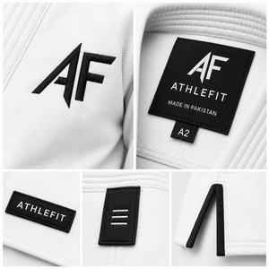Uniforme de Jiu Jitsu Brasileño Premium con Bordado Personalizado, Traje de Entrenamiento y Competición Ligero de Algodón con Tejido Perlado para Adultos - Product Image 5