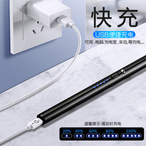 ไฟแช็คจุดเตาแก๊สในครัวแบบ LED เป็นมิตรกับสิ่งแวดล้อม ชาร์จผ่าน USB ใช้ได้กับเตาบาร์บีคิวแบบพกพา เทียน และเตาแบบชาร์จไฟได้ยี่ห้อ Dericsson - Product Image 5