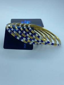 Handforge Global Impex Women's Ethnic Brass & <b>Resin</b> Bangles for Party Occasions-OEM/ODM Factory Direct Supplier Uttar Pradesh - Product Image 5