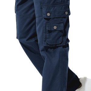 Pantalon de travail robuste, coutures renforcées, design robuste, idéal pour les chantiers de construction, confortable pour les activités quotidiennes en extérieur - Product Image 2