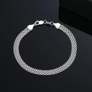 Pulseras de Plata de Ley en Oferta para Mujer, Joyería de Moda - Product Image 1