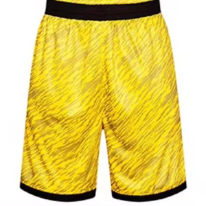 Conjunto de Camiseta de Baloncesto Amarilla sin Mangas con Cuello en V, Impresión Digital, Nombre del Equipo Personalizado, Resistente al Viento, Ecológico, Transpirable y de Secado Rápido - Product Image 4