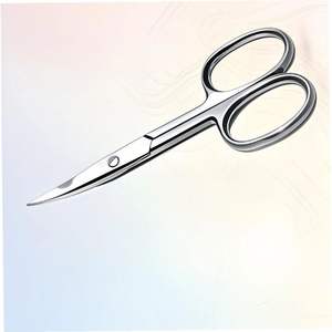 Ciseaux à ongles de haute qualité en acier inoxydable, lames semi-courbées, poignée ergonomique confortable, ciseaux pour salon de beauté - Product Image 2