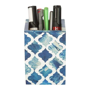 Portalápices con Incrustaciones de Hueso Auténtico, Tamaño Personalizado y Diseño Moderno para Accesorios de Oficina - Product Image 3