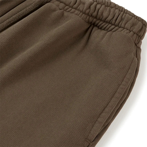 Pantalon de survêtement homme de haute qualité en molleton épais, coupe large, uni, à capuche, ample et évasé - Product Image 5