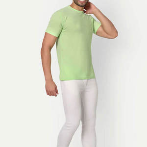 Nouveauté T-shirt pour homme en mélange polyester/coton, respirant et à séchage rapide, tissu de haute qualité, forte demande à prix raisonnables - Product Image 4