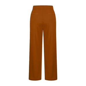 High Stretch Mid Waist Quick Dry <b>Yoga</b> <b>Trousers</b> Flare Workout Pants Polyester/Cotton Lightweight Private Label OEM Service - Product Image 3