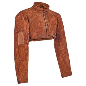 Maniche Protettive in Pelle Bovina Resistente alle Fiamme per Saldatura, Resistenti al Calore, per Uomini e Donne - Product Image 1