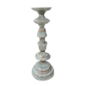 Soporte de vela recubierto de polvo de hierro antiguo, decoración elegante para el hogar, calidad superior, superventas - Product Image 1