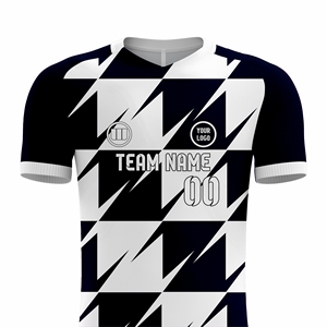ชุดฟุตบอลแบบกำหนดเอง เสื้อและกางเกงขาสั้น ชุดทีมพร้อมชื่อทีม สำหรับฤดูร้อน แขนสั้น ระบายอากาศได้ดี ผลิตจากโพลีเอสเตอร์ รับผลิตตามแบบ (OEM) สำหรับชุดทีม - Product Image 4