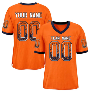 Maillot de football personnalisé avec nom et numéro d'équipe pour hommes, femmes et enfants, tenue de match, maillot de football personnalisé à dégradé, cadeau - Product Image 6