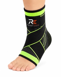 Las vendas transpirables para el tobillo proporcionan compresión flexible y soporte confiable para correr, entrenar en el gimnasio y practicar deportes al aire libre. - Product Image 2