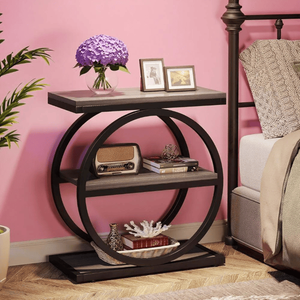 Tavolino con ripiani in legno per esposizione e vetrine - Product Image 4