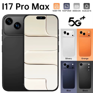 โทรศัพท์มือถือรุ่นใหม่ขายดี I17 Pro Android 15 รองรับ 4G LTE หน้าจอ HD ขนาดใหญ่ 7.3 นิ้ว Deca Core 16GB+1TB รองรับภาษาเยอรมัน - Product Image 1
