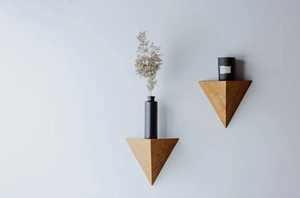 Set 3 Natural Live Edge Wood Floating Wall <b>Shelves</b> Thick Edge Storage Display Ledge Living Room Flower Pot <b>Adjustable</b> Modern - Product Image 3