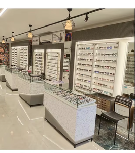 Diseño Interior Personalizado para Salón de Óptica, Elegante y Funcional Tienda de Gafas, Iluminación LED Inteligente, Muebles para Exhibición de Lentes - Product Image 1